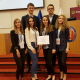 studenci SUM z dyplomem za zajęcie drugie miejsca podcza Ogólnopolskiej Studenckiej Konferencji Kardiologicznej w Gdańsku