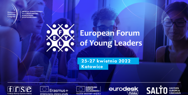 plakat european forum of young leaders