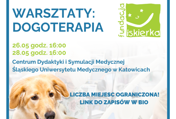 Warsztaty z dogoterpaii